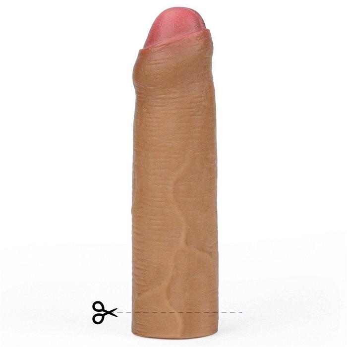 Lovetoy Nature Extender Penis Sleeve Platinum Silikon Gerçek Doku Sünnetsiz Penis Kılıfı LV4212B