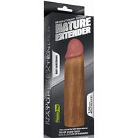 Lovetoy Nature Extender Penis Sleeve Platinum Silikon Gerçek Doku Penis Kılıfı LV4211B
