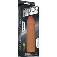 Lovetoy Nature Extender Penis Sleeve Platinum Silikon Gerçek Doku Sünnetsiz Penis Kılıfı LV4212