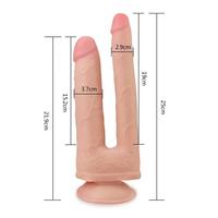 Lovetoy Sliding Skin Hareketli Deri Özellikli Çift Taraflı Realistik Penis LV313001