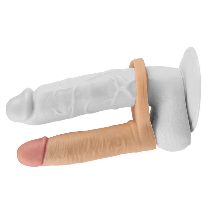 Lovetoy The Ultra Soft Double 14.7 cm Realistik Anal Penis LV1121
