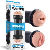 Lovetoy Training Master Double Side Stroker Pussy and Vagina Masturbator LV250002