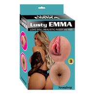 Lusty Emma Inflatable Sex Doll Realistic Male Masturbator Realistik Manken