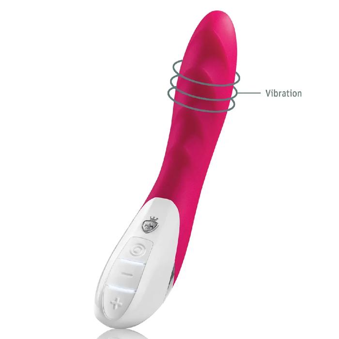 Mystim Sassy Simon Vibrator Pink G-Spot Vibratör