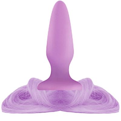 NS Novelties Unicorn Tails Pastel Purple Kuyruklu Anal Plug