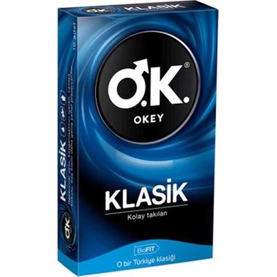 Okey Klasik 10'lu Prezervatif Kondom