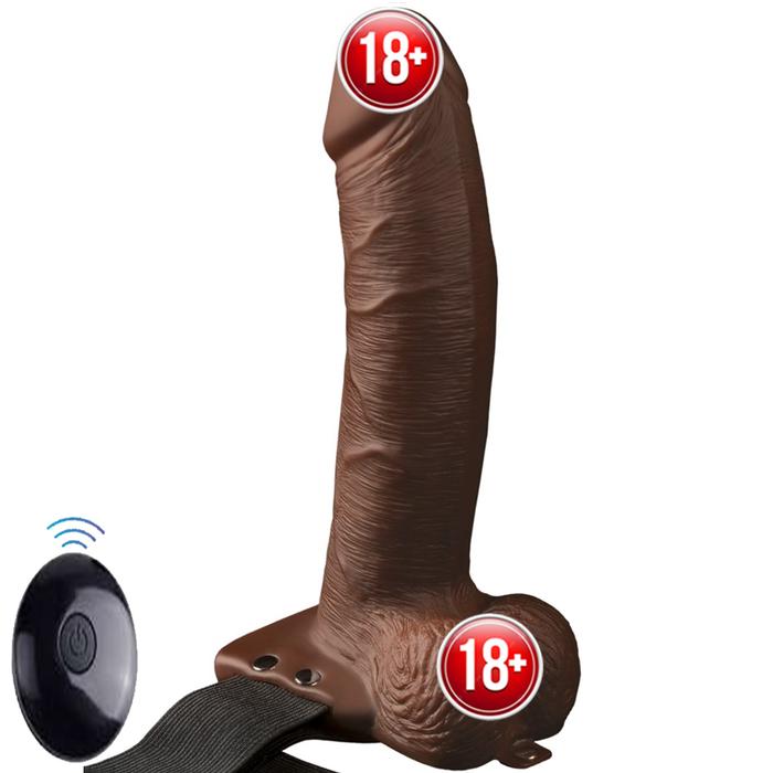 Pipedream Fetish Fantasy Series 8 İnch Hollow Strap-On With Remote