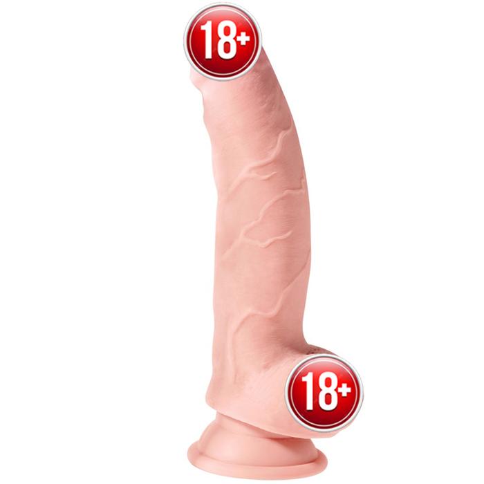 Pipedream King Cock 8" Triple Density Cock With Balls Realistik Penis