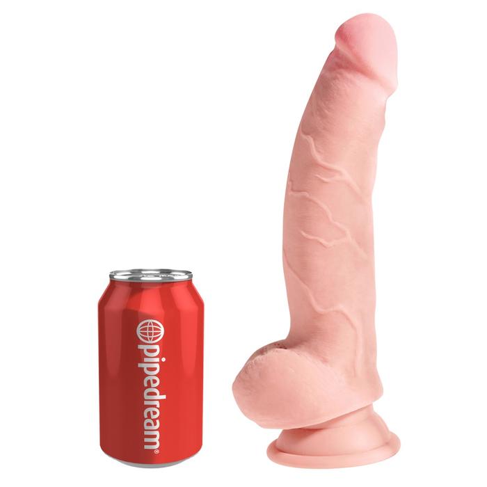 Pipedream King Cock 8" Triple Density Cock With Balls Realistik Penis