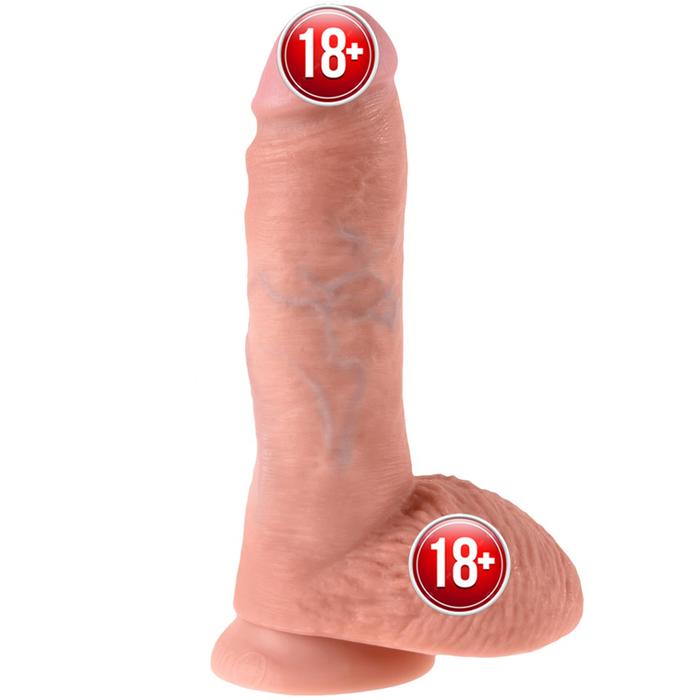 Pipedream King Cock 8 Inch Cock With Balls Realistik Penis
