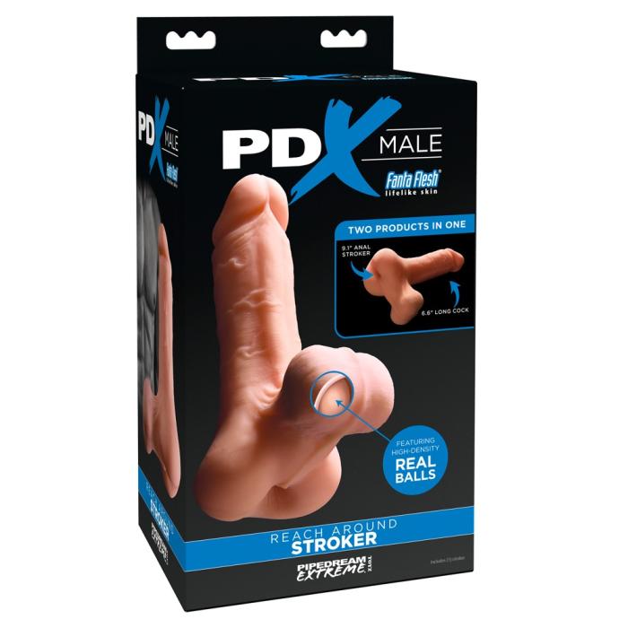 Pipedream PDX Male Reach Around Stroker Anüslü Realistik Penis