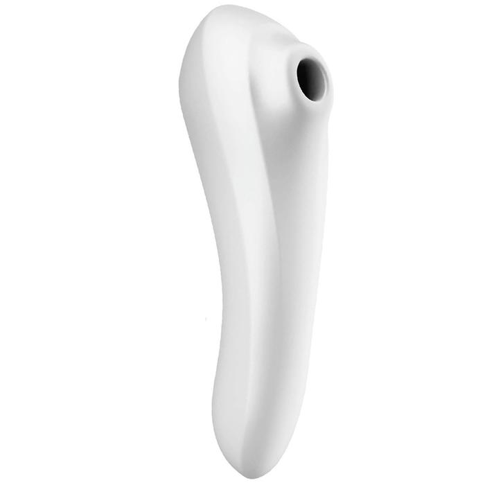 Satisfyer Dual Pleasure White Telefon Kontrollü Emiş Güçlü Vibratör