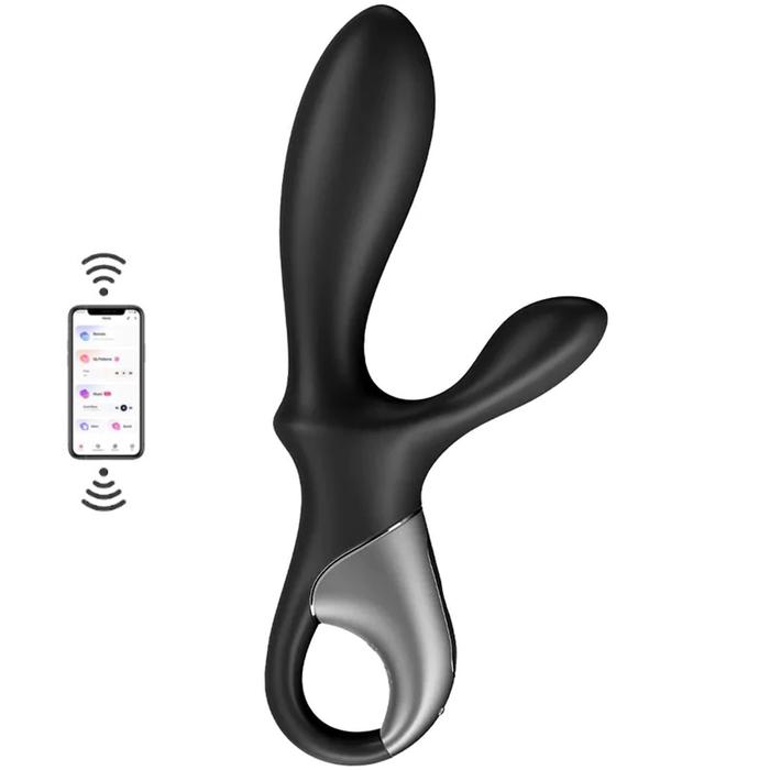 Satisfyer Heat Climax + Rabbit Telefon Kontrollü Vibratör