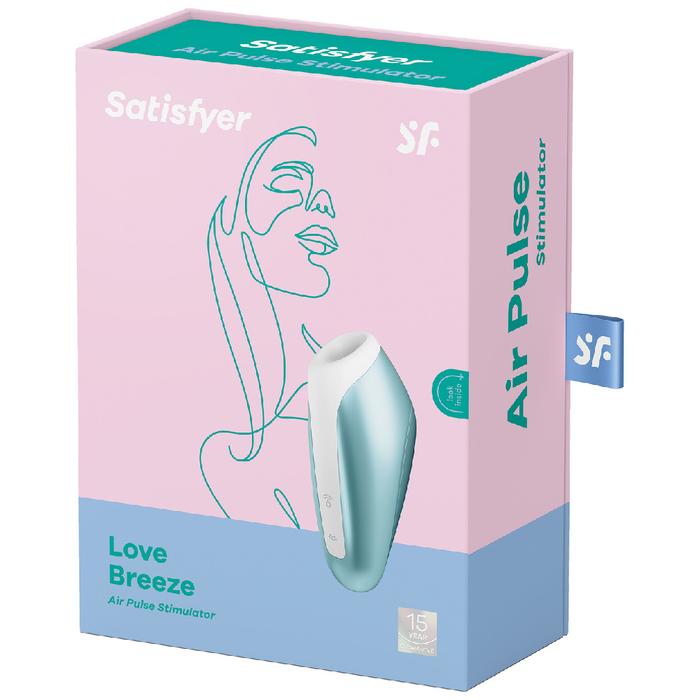 Satisfyer Love Breeze İce Blue Air Pluse Emiş Güçlü Klitoral Vibratör