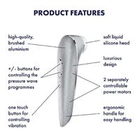 Satisfyer Luxury High Fashion Air Pulse Clit Massager Emiş Vibratör