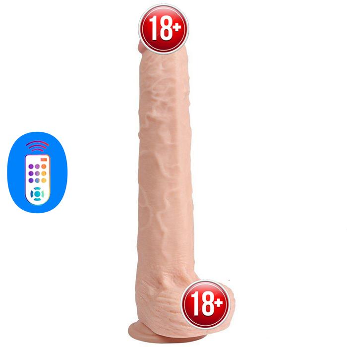 Shequ Vibrating Dildo Series Bart 29 cm Titreşimli Realistik Penis SQ-WBE10038