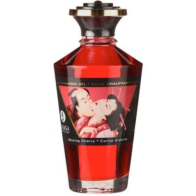 Shunga Aphrodisiac Warming Oil Cherry 100 ml Istımalı Masaj Yağı