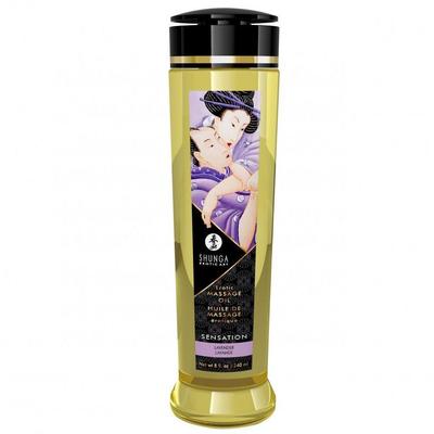 Shunga Erotic Massage Oil 240 Ml Lavender Aromalı Masaj Yağı