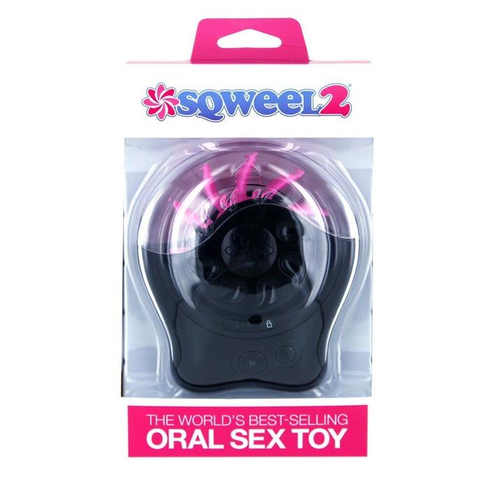 Sqweel 2 Oral Sex İçin Tasarlanmış Dönerli ve Titreşimli Dil Vibratör