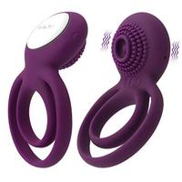 Svakom Tammy Vibrating Ring Purple Titreşimli ve Klitoris Uyarıcılı Vibratör