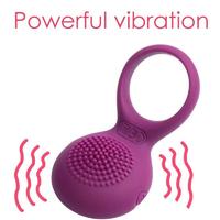 Svakom Tyler Vibrating Ring  Purple Titreşimli ve Klitoris Uyarıcılı Vibratör