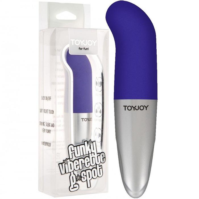 ToyJoy Funky Viberette G-Spot Vibratör-Purple