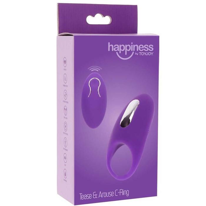 ToyJoy Happiness Tease & Arouse C-Ring Şarjlı Penis Halkası