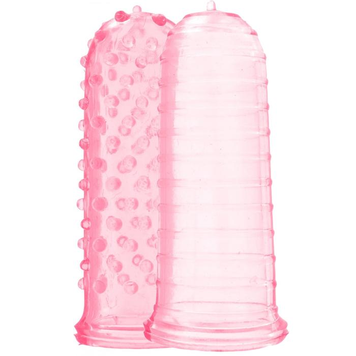 ToyJoy Sexy Finger Ticklers Pink Jel Doku Parmak Kılıfı