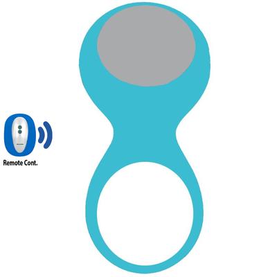 ToyJoy Tickle Brush C-Ring Uzaktan Kumanda Şarjlı Penis Halkası