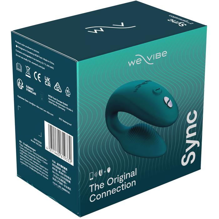 We-Vibe The New Sync 2 Green Yeni Nesil Telefon Kontrollü Partner Vibratör