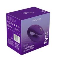 We-Vibe The New Sync 2 Purple Yeni Nesil Telefon Kontrollü Partner Vibratör