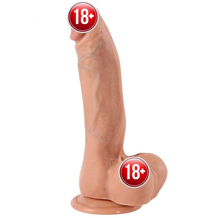 Xise Dildo Series Ahern Flexible 22 cm Realistik Penis XS-WBC10085