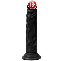 Xise Dildo Series Naturo Black 18.5 cm Realistik Penis XS-WBC10024
