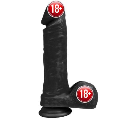 Xise Dildo Series Wolf King Black 22 cm Realistik Penis XS-WBC10036
