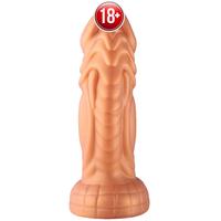 Xise Jelly Animal Dildo Monster 3 Squamule Realistik Penis SQ-WBD10052