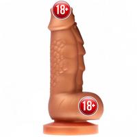 Xise Jelly Animal Dildo Monster 2 Squamule Realistik Penis SQ-WBD10052