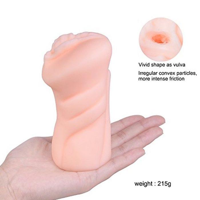 Xise Jizi Pocket Pussy Titreşimli Realistik Vajina ve Kayganlaştırıcı Jel